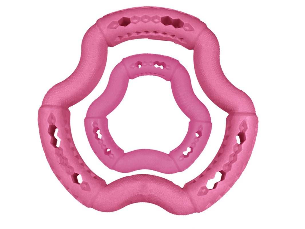Toy dog TPR ring Red Frutti 12cm