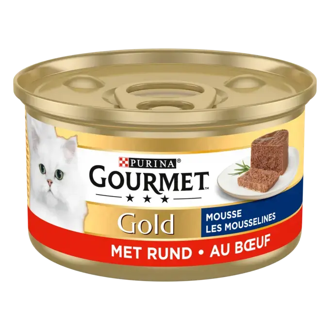 GOURMET® GOLD Mousse met Rund 85g