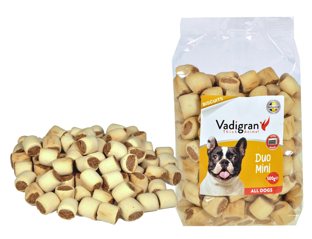 Snack dog Biscuits Duo Mini 500g