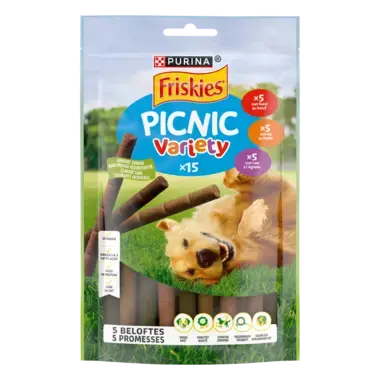 Friskies® Picnic Variety met Kip, Rund, en Lam 126g