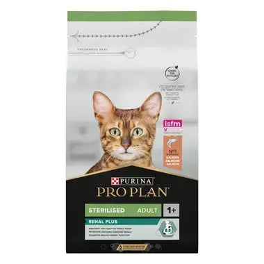 PRO PLAN® RENAL PLUS Sterilised Adult Cat Rijk aan Zalm