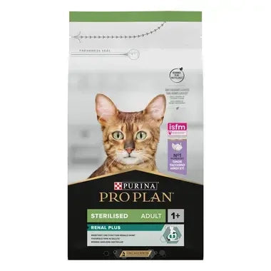 PRO PLAN® RENAL PLUS Sterilised Adult Cat Rijk aan Kalkoen