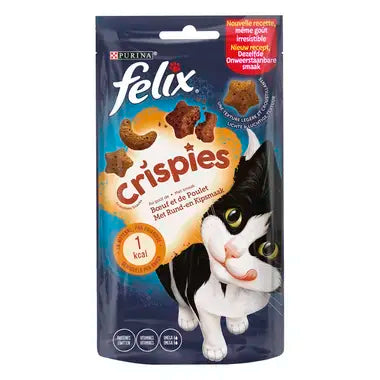 FELIX® CRISPIES Rund- en Kipsmaak 45g