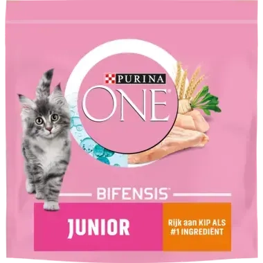 PURINA ONE® Junior Rijk aan Kip en Volkoren Granen 800g