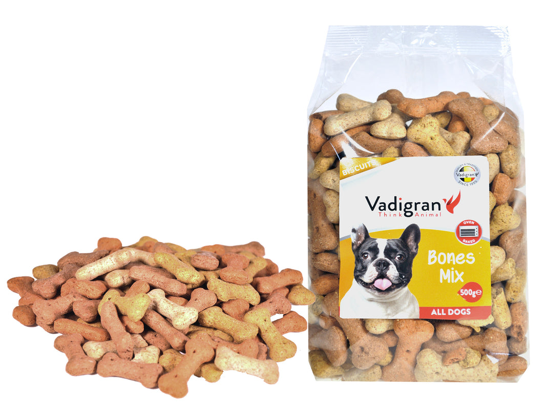 Snack dog Biscuits Bones Mix 500g