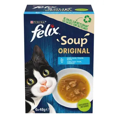 FELIX® Soup Original Vis Selectie 6x48g