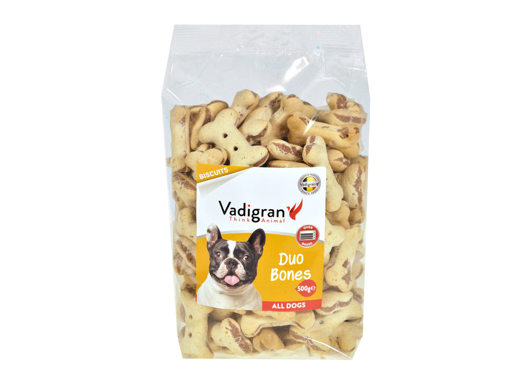 Snack dog Biscuits Duo Bones 500g