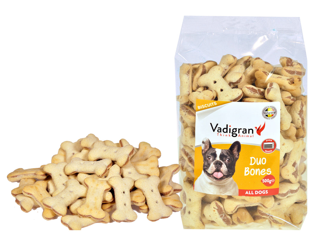 Snack dog Biscuits Duo Bones 500g