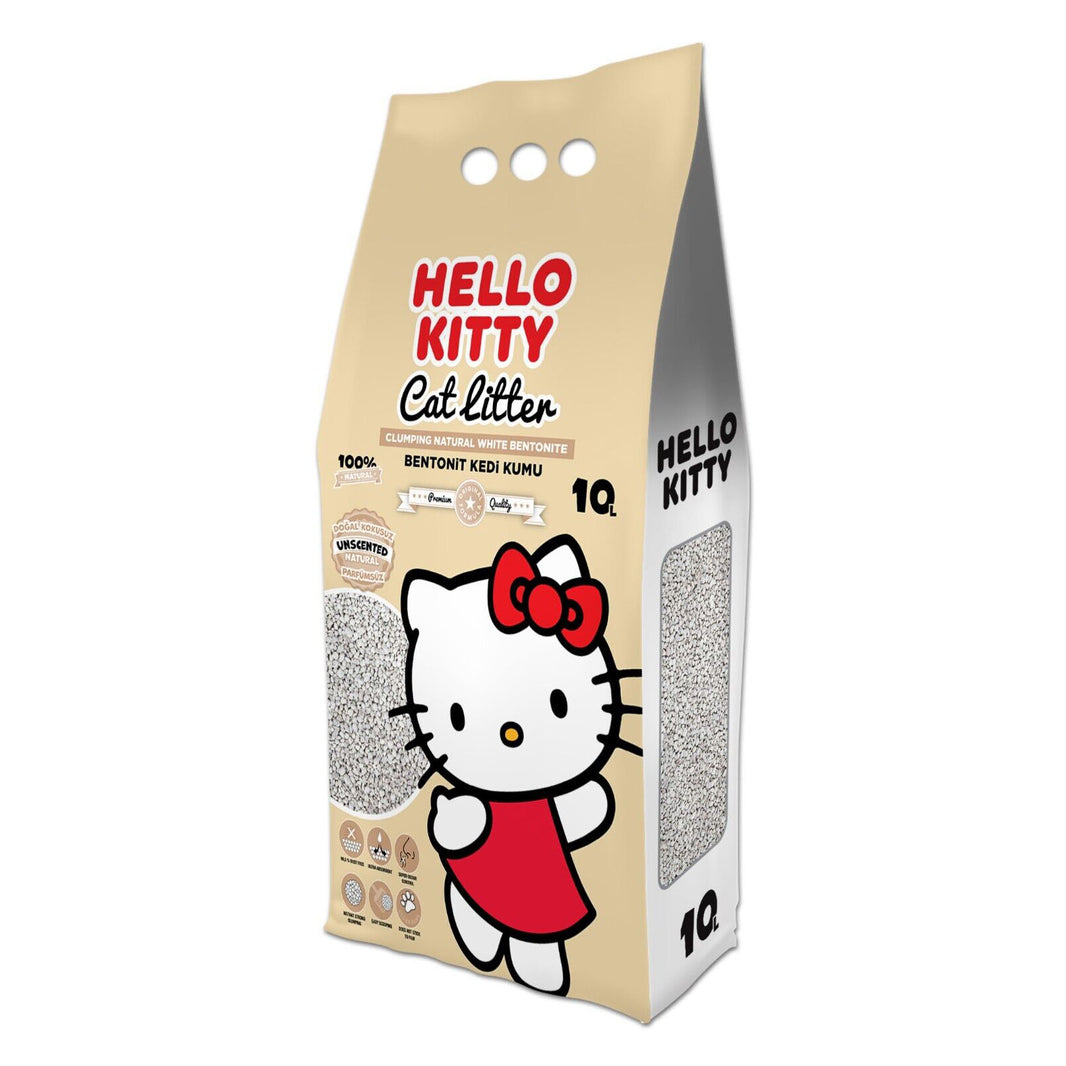 Hello Kitty Natural Clumping Cat Litter 10l