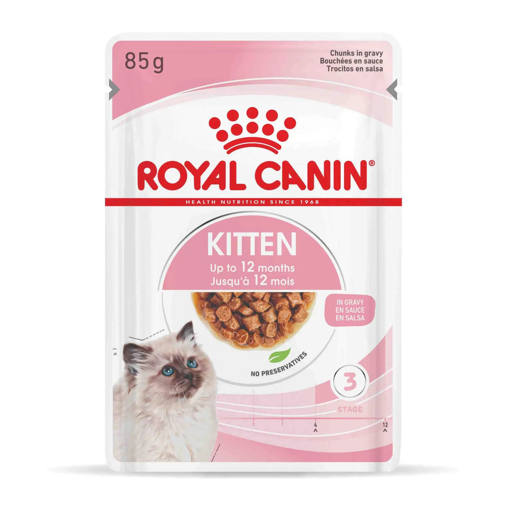 Kitten in Gravy (brokjes in saus) 12x85g