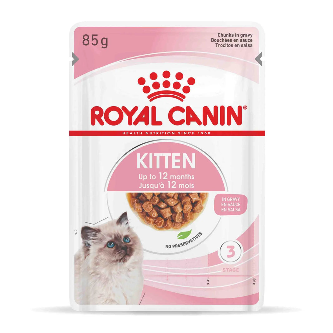 Kitten in Gravy (brokjes in saus) 12x85g