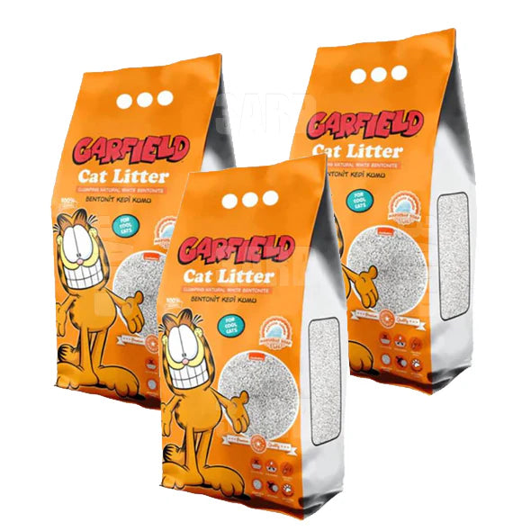 Garfield Klonterende Bentoniet Kattenbakvulling Marseille Zeep 10L