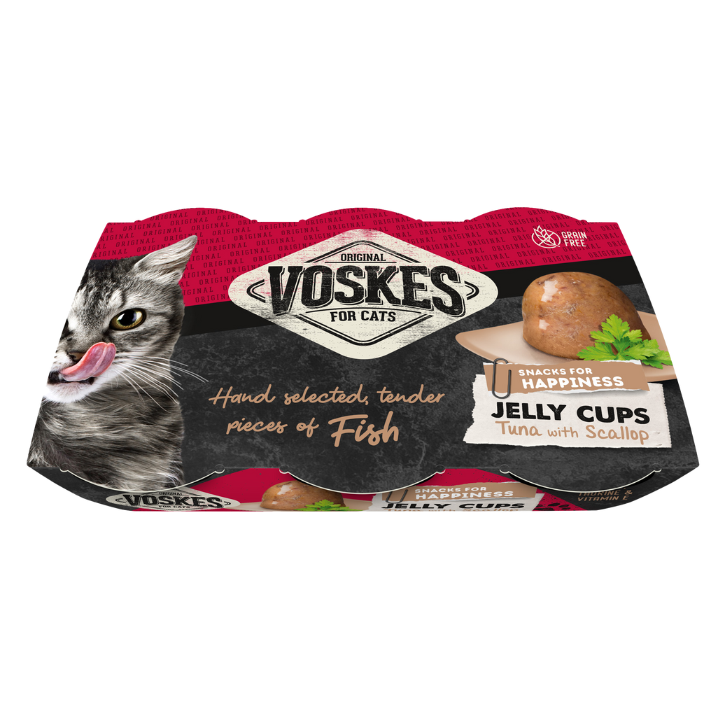 Jelly Cups tonijn & sint-jakobsschelp 6x25g