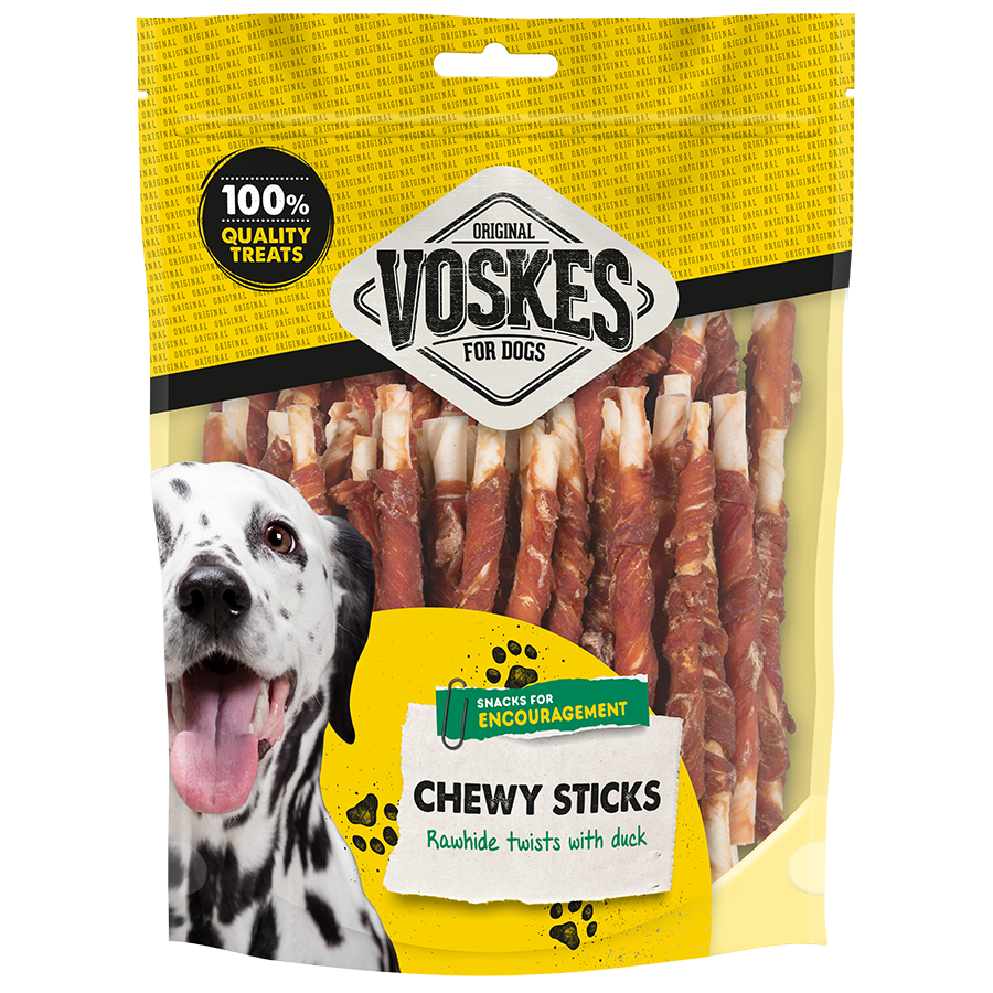 Runderhuid Sticks met Eend 40st