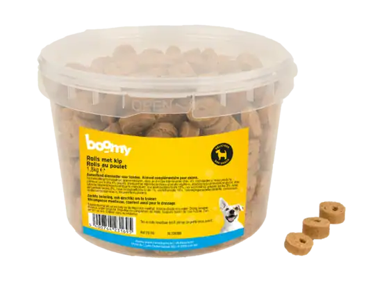 Boomy zachte Rolls met Kip