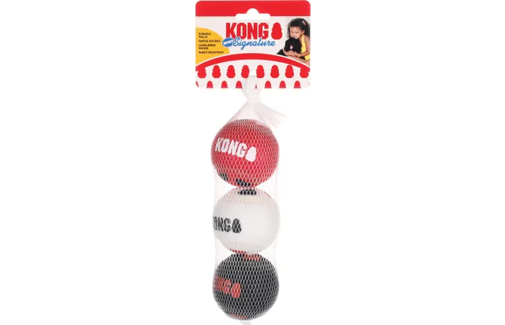 Kong® Speelgoed Signature Sport Balls M 3 st