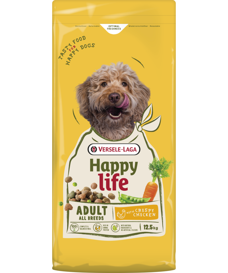 Happy Life Adult with Chicken