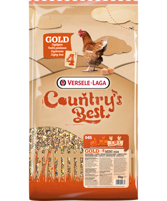 Country Best GOLD 4 MINI mix Fijne graanmengeling met een 2 mm legkorrel