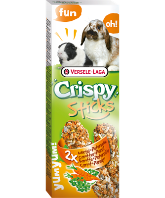 Sticks Rabbit-Guinea Pig Carrot & Parsley 2pcs