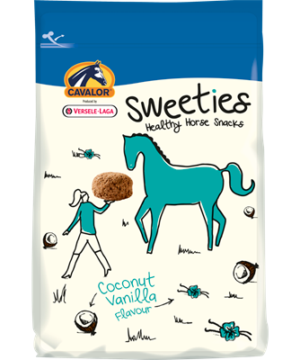 Sweeties horse snack with coconut-vanilla flavor 750gr