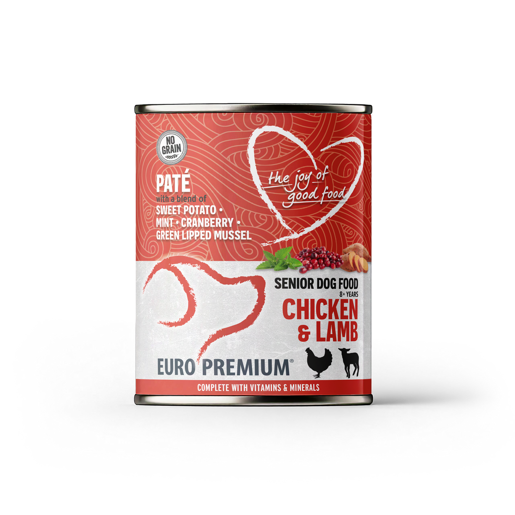 Pate Senior Kip§Lam geen granen 400g