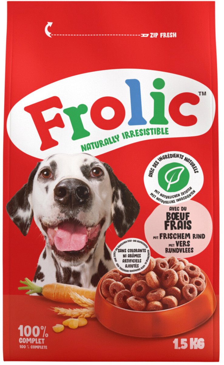 Frolic Droog met Rund