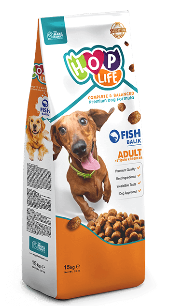 HOP LIFE hondenbroken met vis 15kg