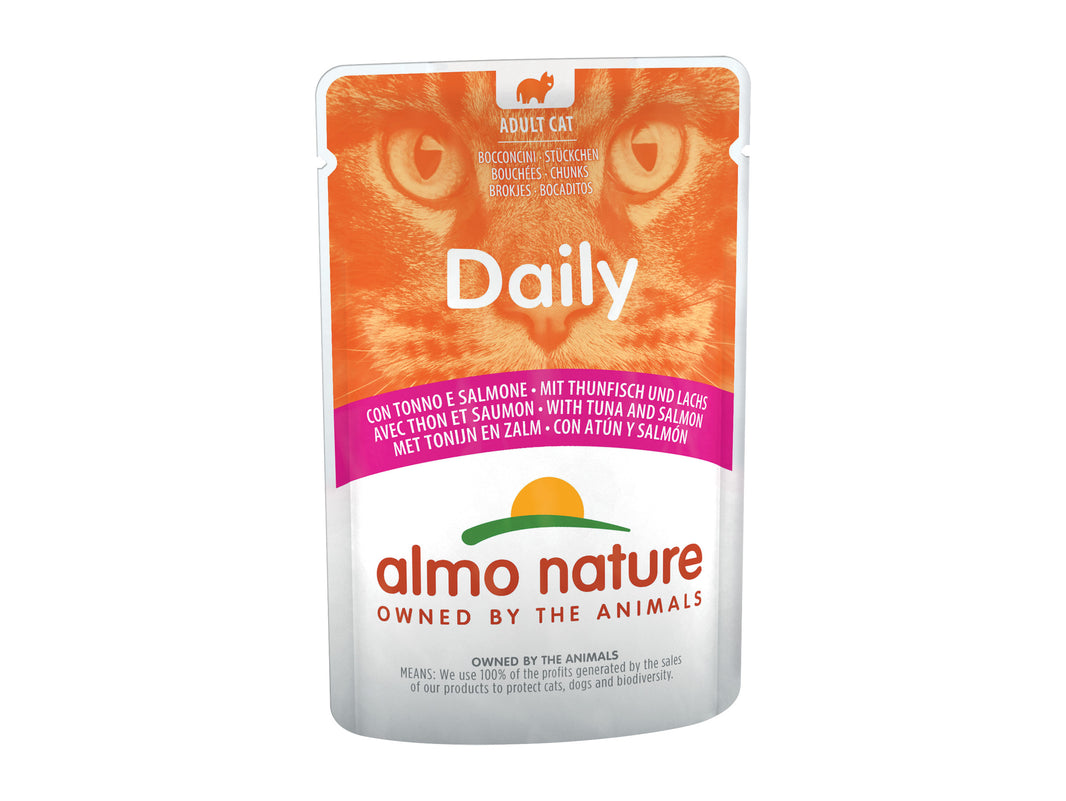 Daily Cats met tonijn en zalm 70g