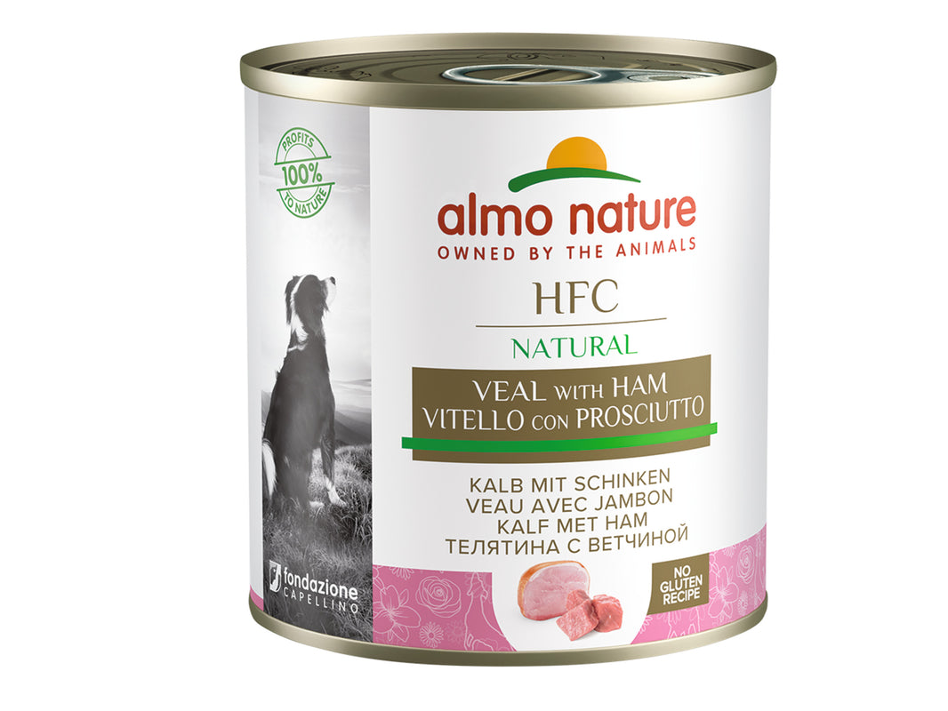 HFC Dogs Natural - veal and ham 290g