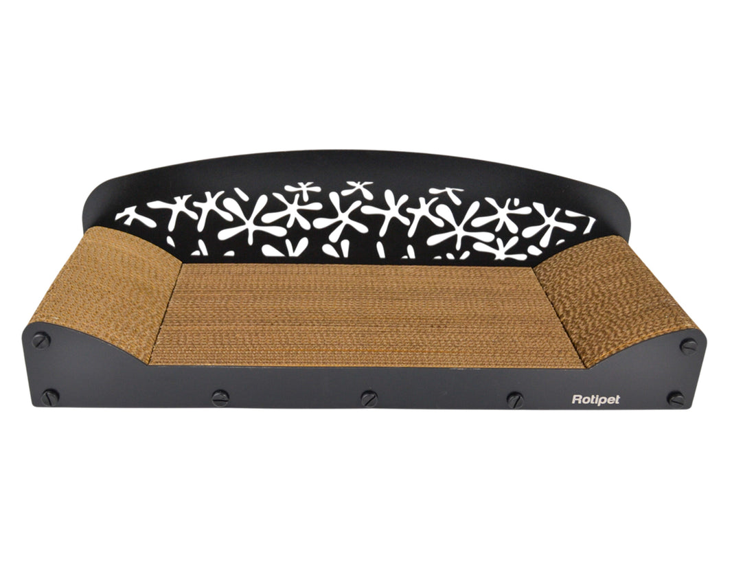 Krabkarton Kat MDF Sloffy zwart 68cm