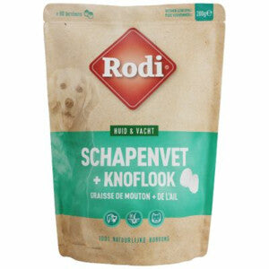 Rodi Schapenvet Bonbons Knoflook 200 gr