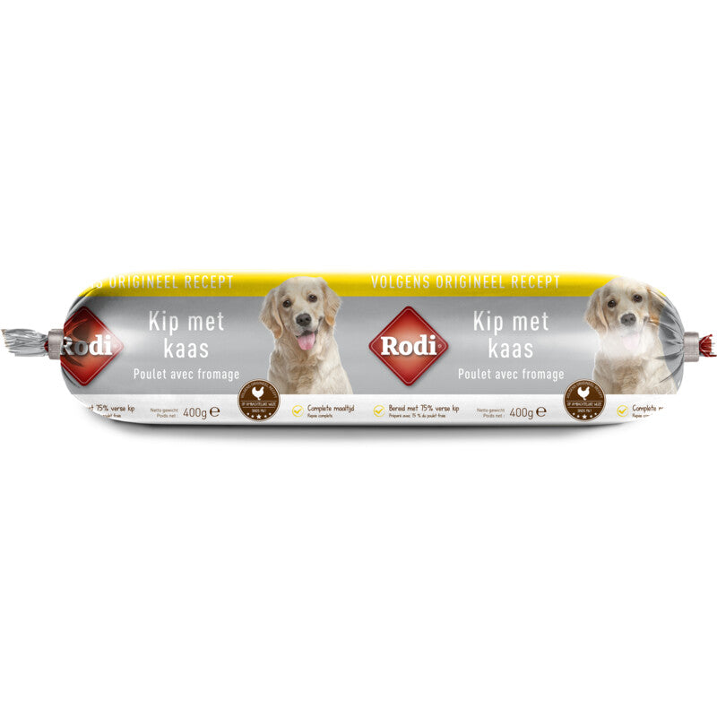 Rodi Worst Kip met Kaas 400g