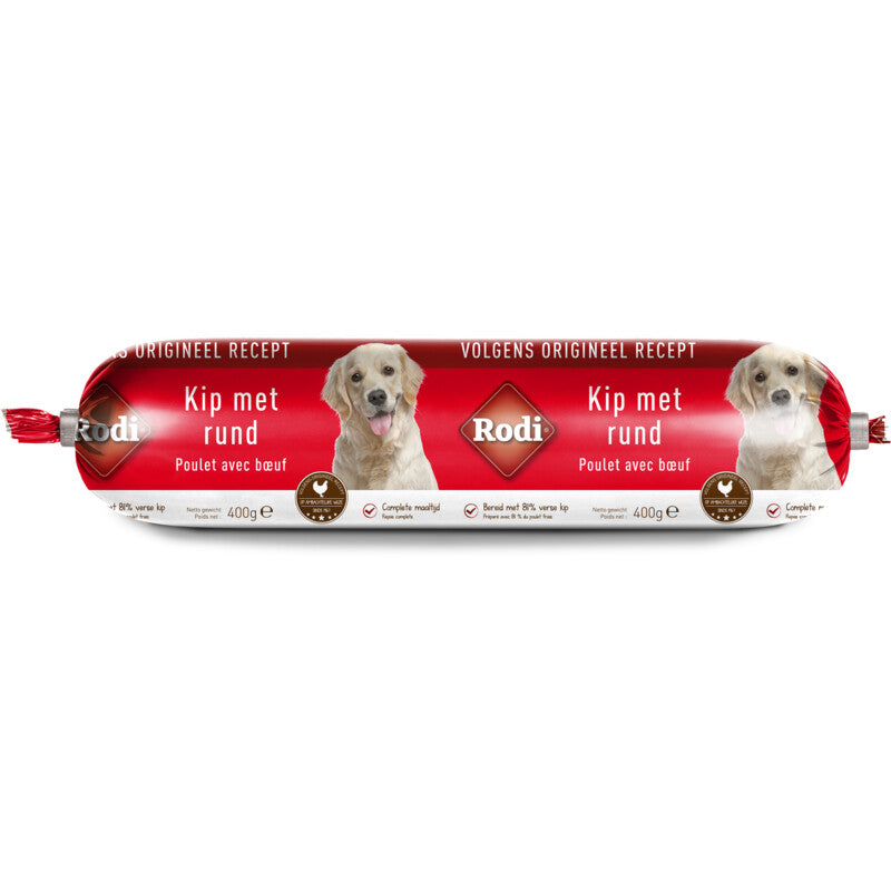 Rodi Worst Kip en Rund 400g