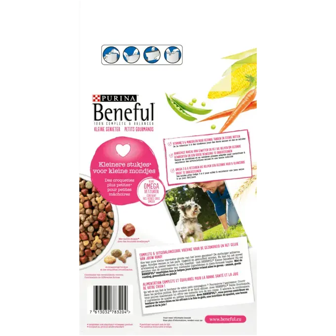 Beneful® Kleine Genieter brokken met Rund