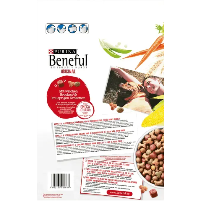 Beneful® Original brokken met Rund, Tuingroenten en Vitaminen 2.8kg