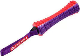 Johnny Stick 'Push To Mute' solid Rood/Paars