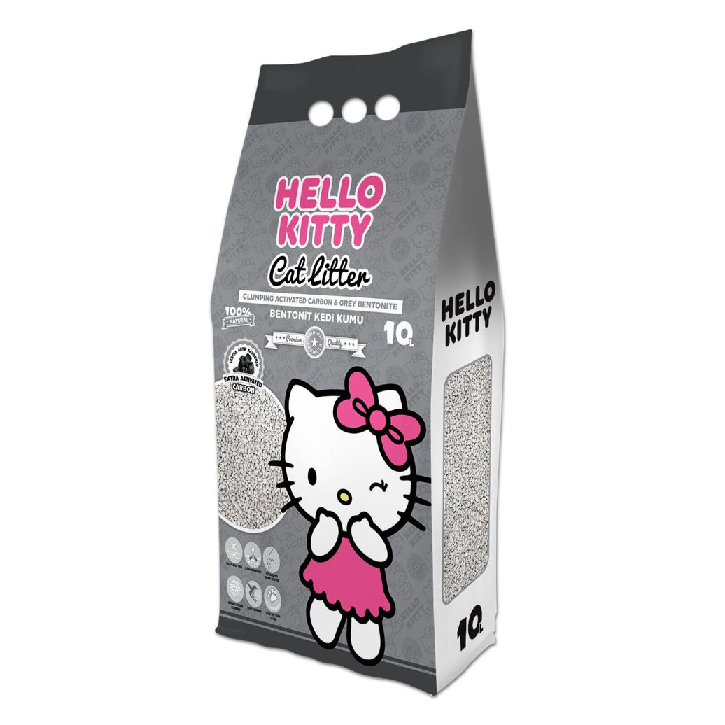 Hello Kitty Fijnkorrelig Bentoniet Active Carbon Kattenbakvulling