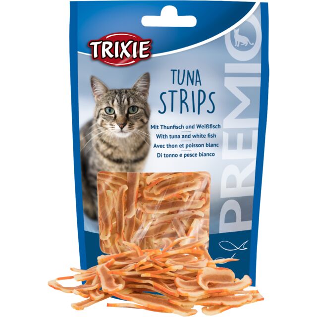 Premio Strips met tonijn & witvis 20g