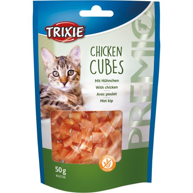 Premio Cubes met kip 50g