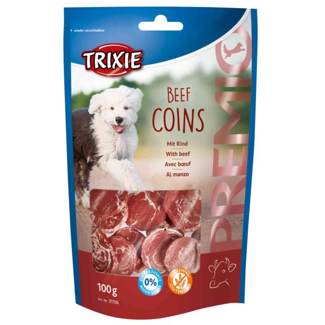 Coins with Beef 100g
