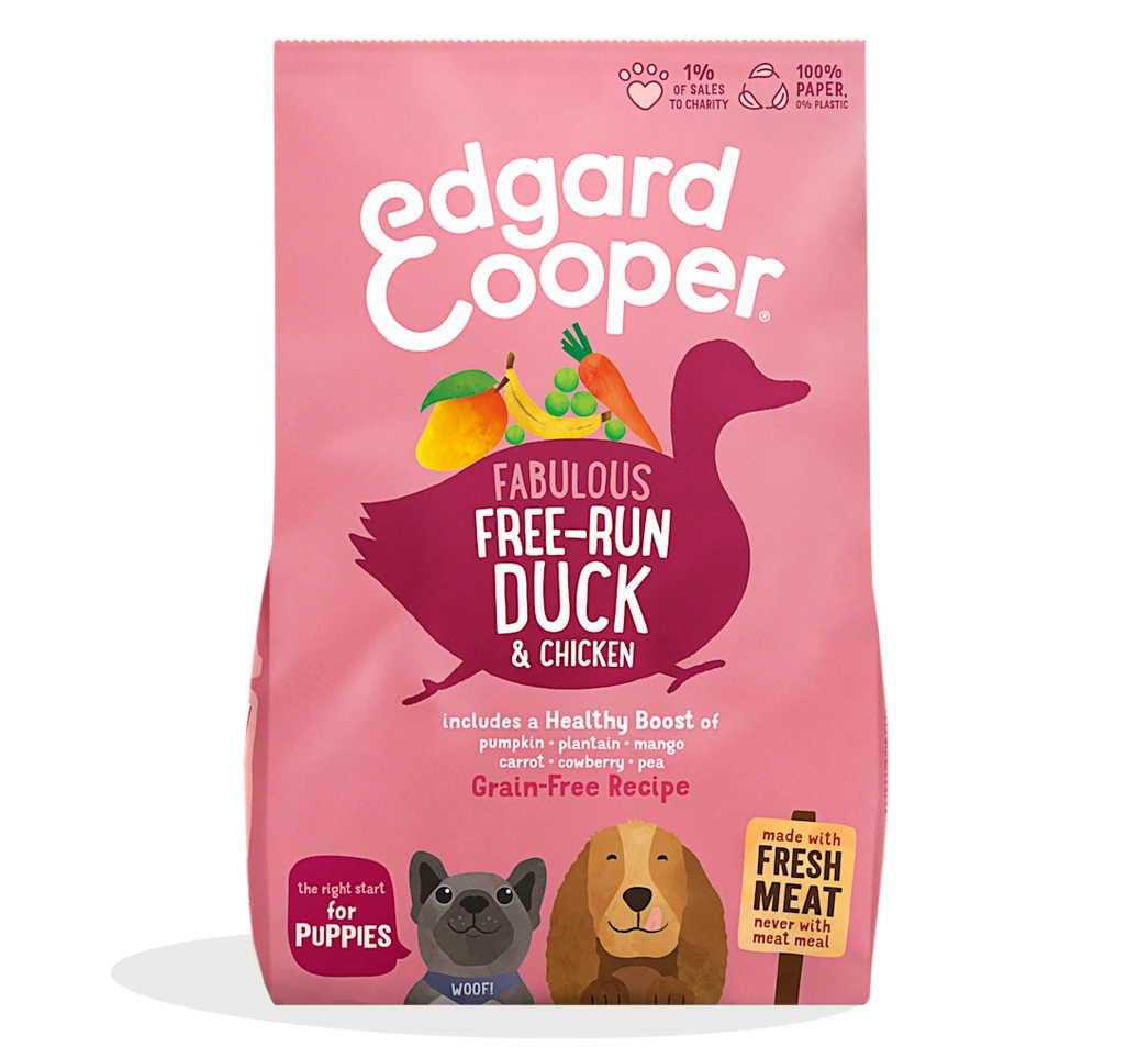 Graanvrije Brokjes met Verse Scharreleend & Kip Puppy