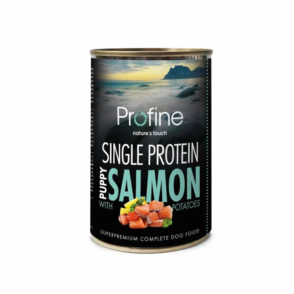 Single Protein Puppy Salmon with Potatoes 400g