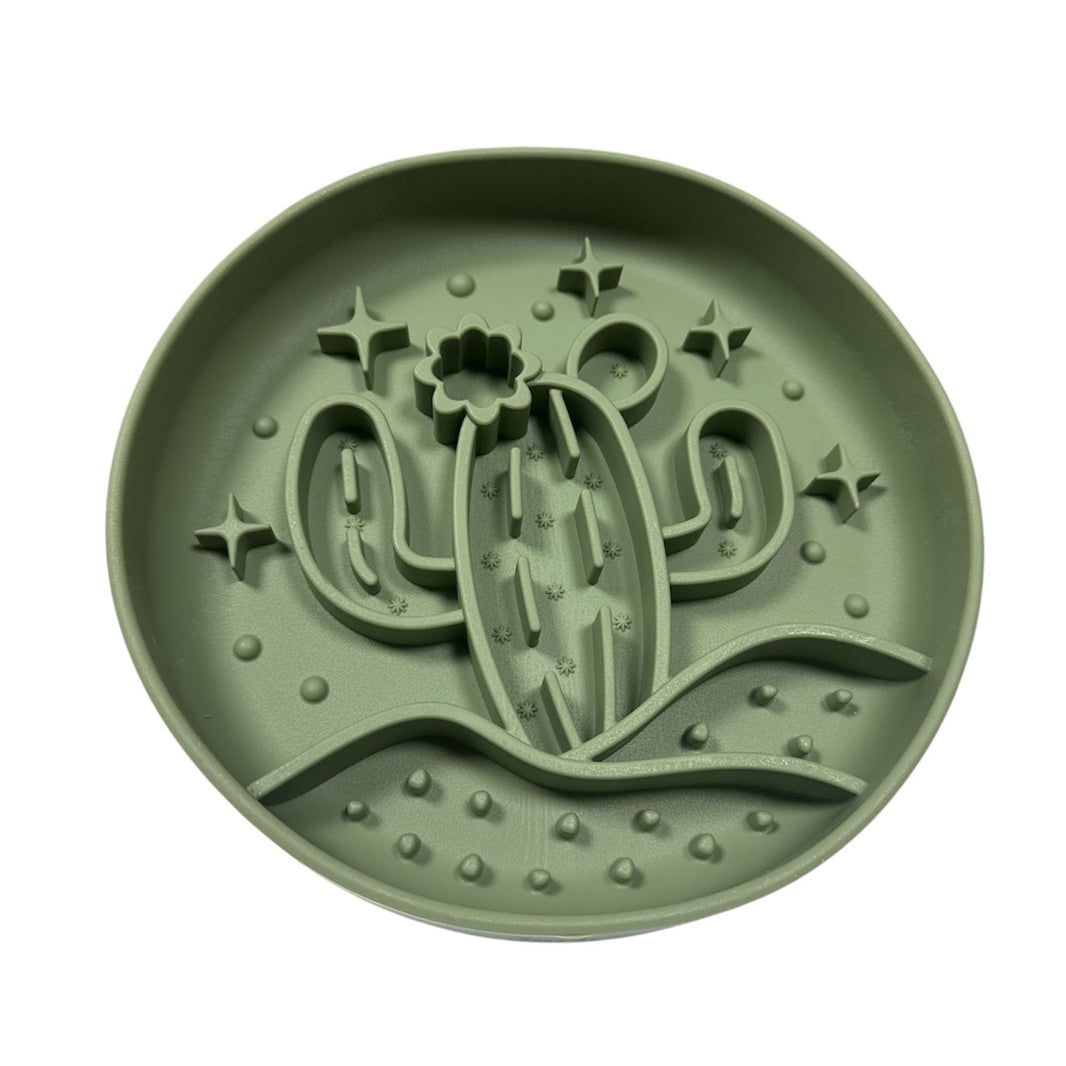 JV Bon App Voerbak Slow Feeder Antislip Silicone Cactus