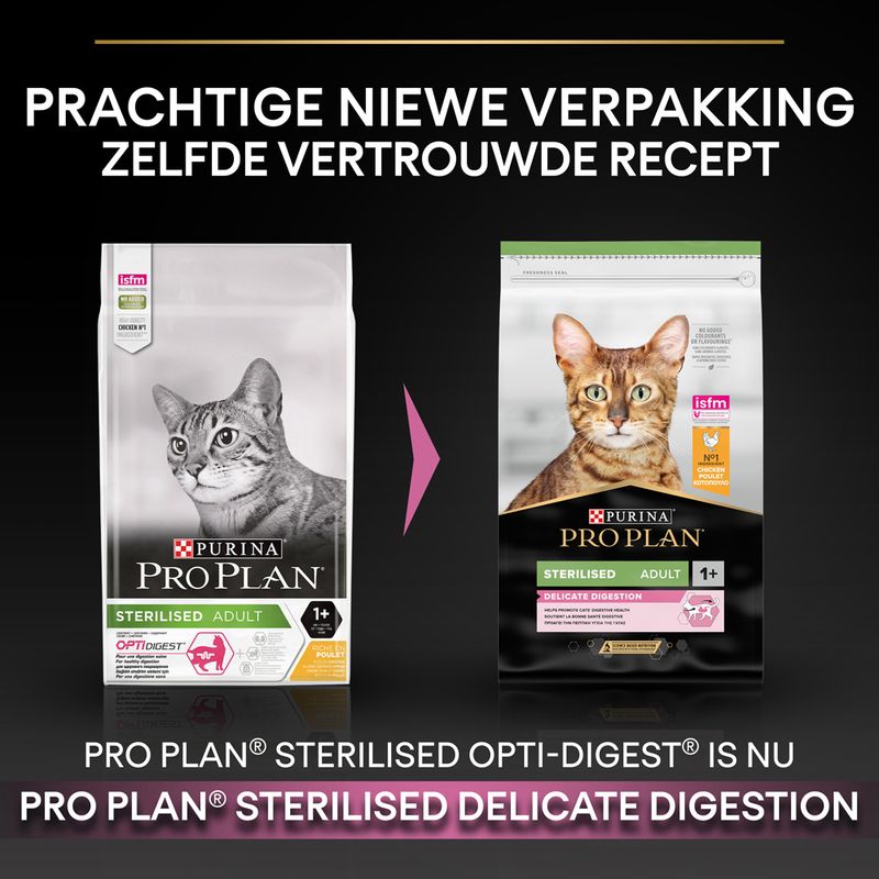 PRO PLAN® Cat Sterilised Adult Delicate Digestion