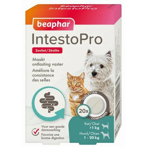 Intestopro Tabletten Hond & Kat S 20st