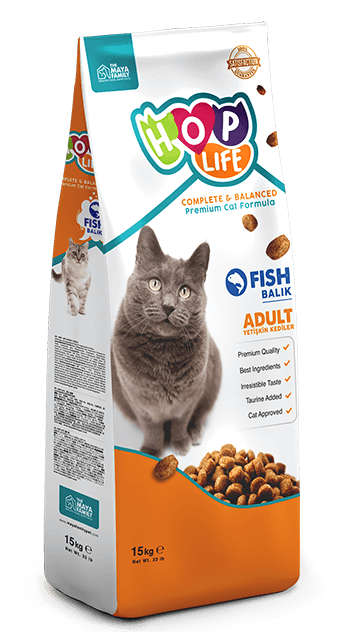 Hop Life Cat - Fish 15kg