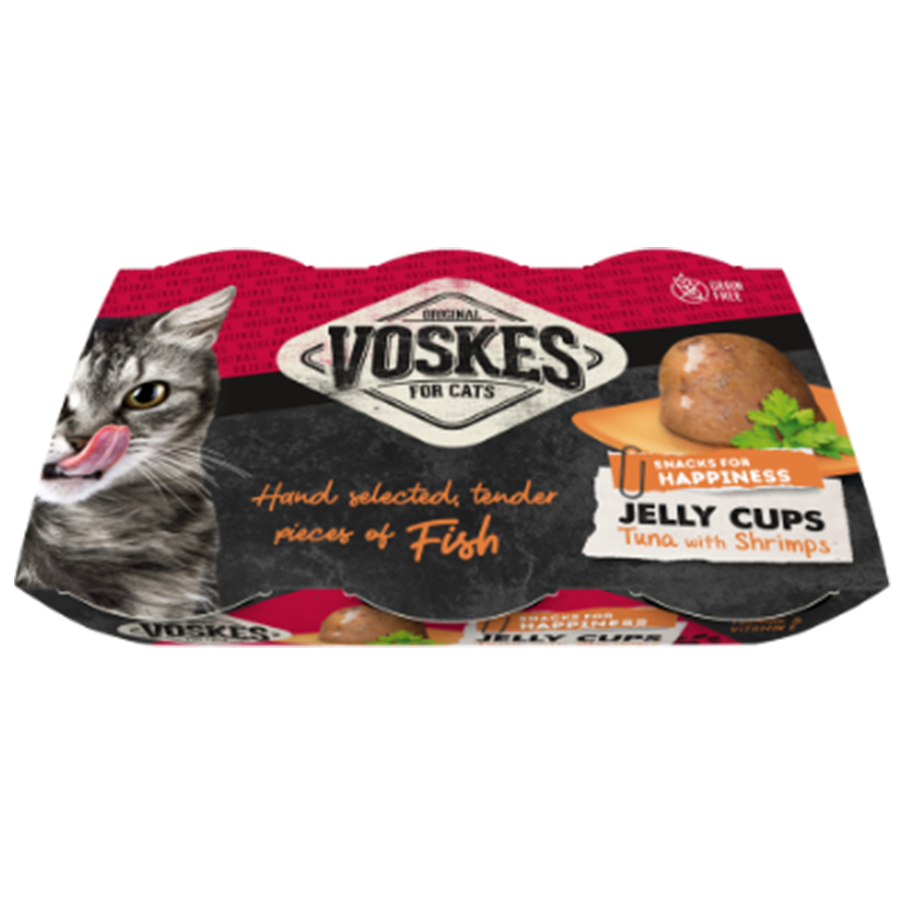 Jelly Cups tonijn & garnalen 6x25g
