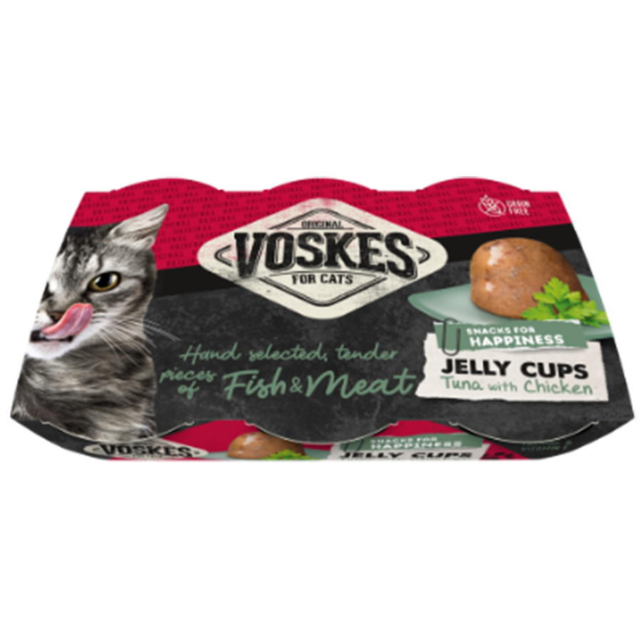 Jelly Cups tonijn & kip 6x25g