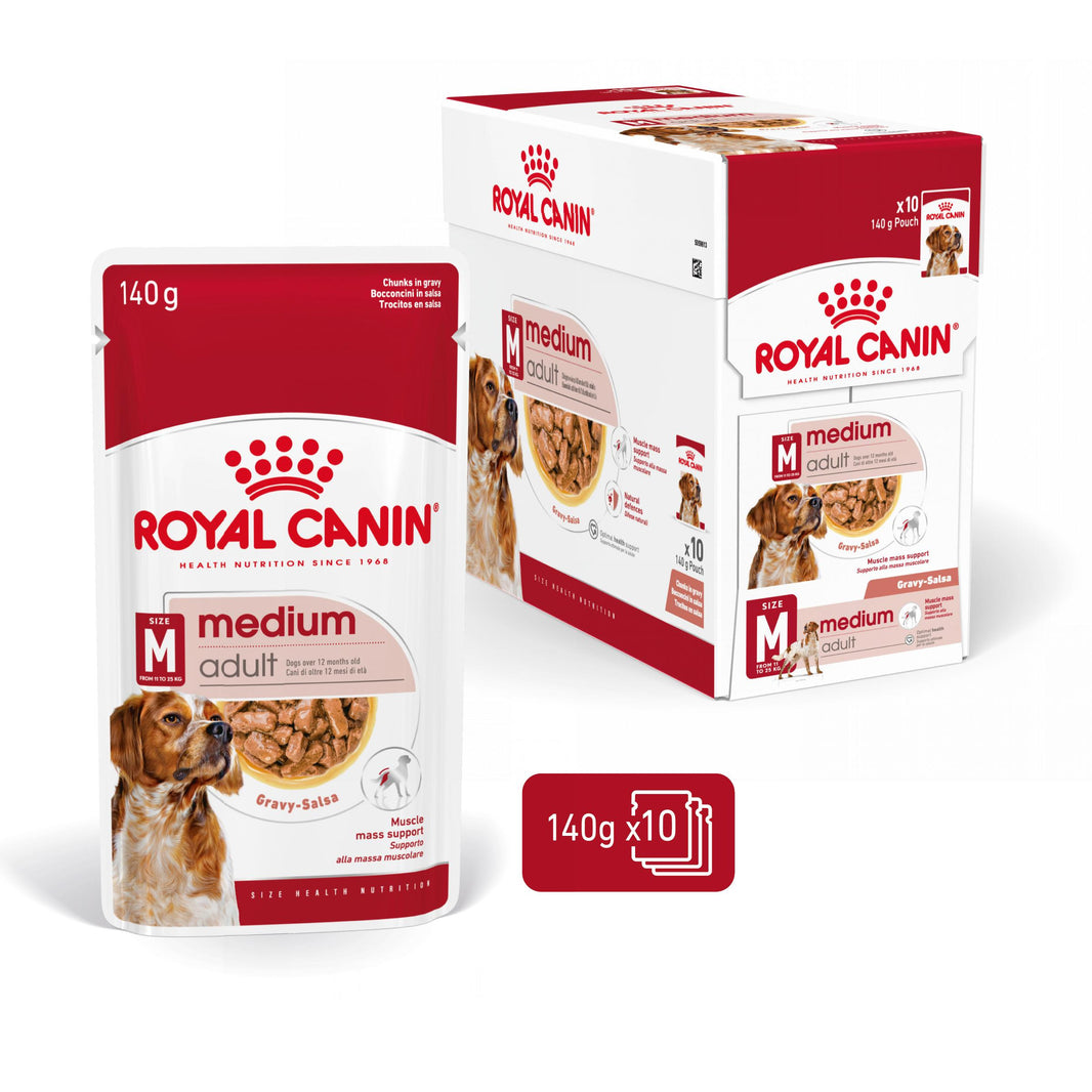 Medium Adult Wet 10x140g