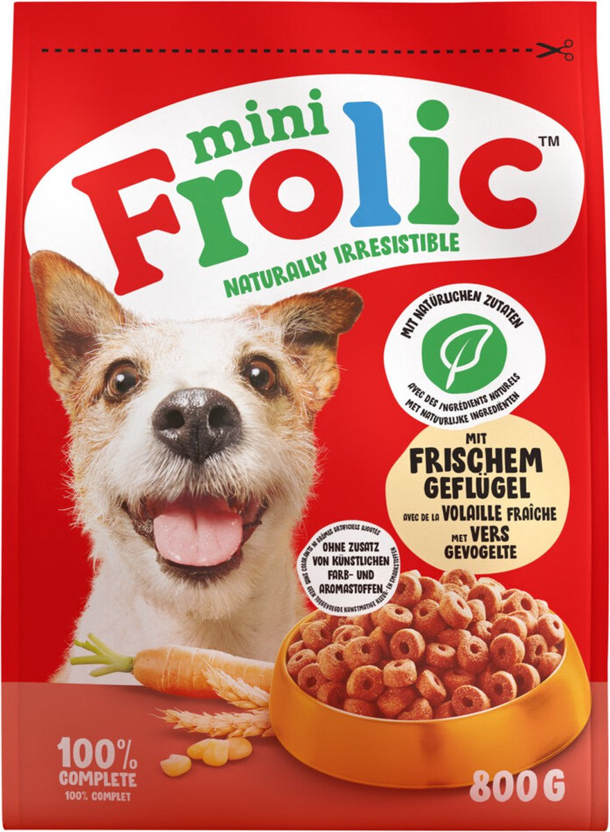 Frolic Droog Mini Gevogelte 800g